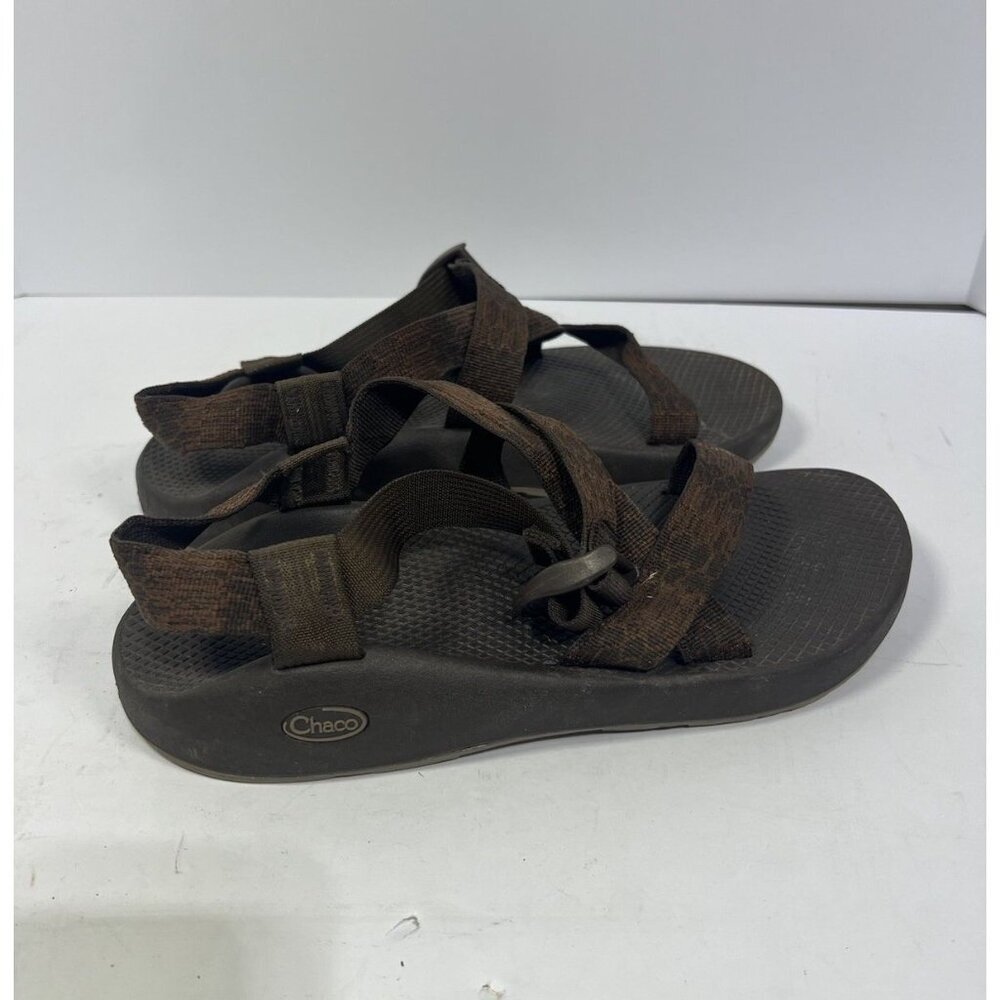 Chaco Sandals Mens 11 Brown Z/1 Classic Strappy Adjustable Hiking Outdoor Shoes